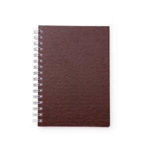 Caderno Pequeno de Couro Sintético